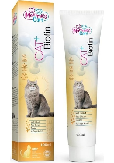 Mommies Care Biotin Kedi Malt İçerikli Tüy Sağlık Ürünü 100 ML