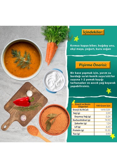 Tuzsuz Kırmızı Tarhana 200 Gram