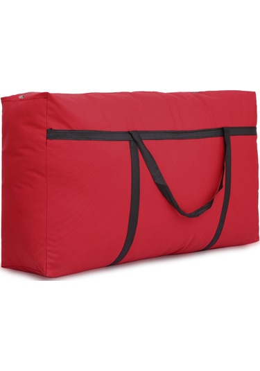 Padalink Kırmızı 40 Litrelik Oxford Kumaş Taşıma Çantası - Dayanıklı, Yüksek Kapasiteli, Ev Taşımı Ve Depolama İçin Uygun Kırmızı