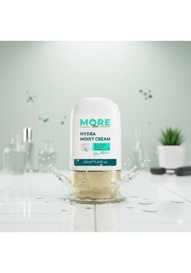 Moresun Hydra Moist Cream - Su Bazlı El Ve Yüz Nemlendirici 3'lü