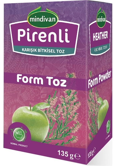 Mindivan Pirenli Karışık Form Toz Çay 3 x 135 G