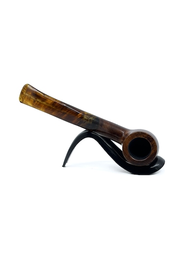 Şahin Sarı Yıldız Bent Apple 9 Mm Filtreli Ebonit Saplı Pipo X-160 237194