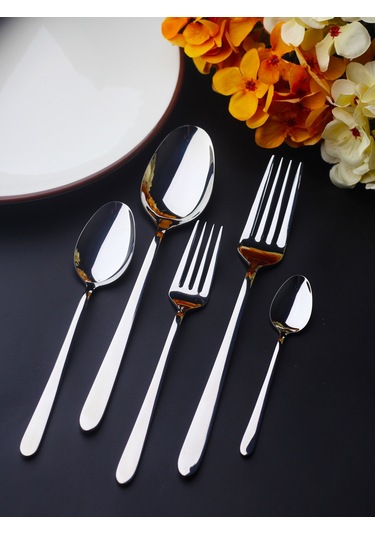 Vizyon 12 Kişilik 60 Parça Çatal Kaşık Takımı Metal