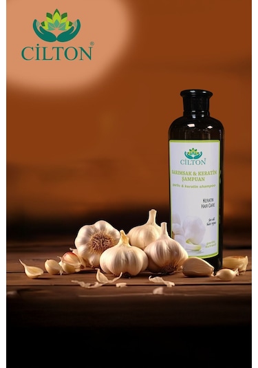 Cilton Sarimsak & Keratin Şampuan Garlic & Keratin Shampoo 750 Ml