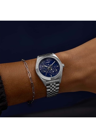 Timex Tw2y20100 Kadın Kol Saati Metalik Gri