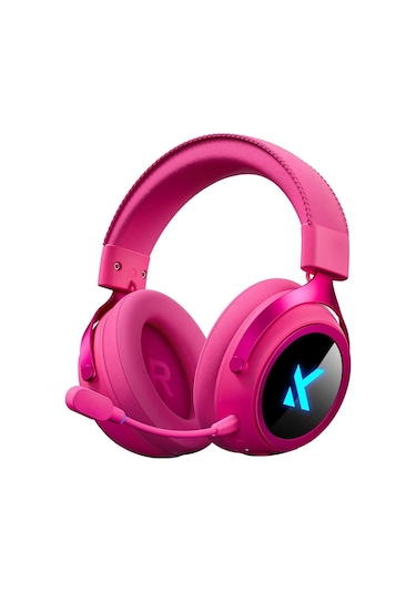 X9 Rose Red 7.1 Surround Kablosuz Gaming Kulaklık Mc-x9-3