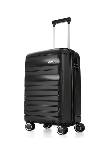 Ççs 5225 Polipropilen Büyük Boy Valiz-siyah Siyah