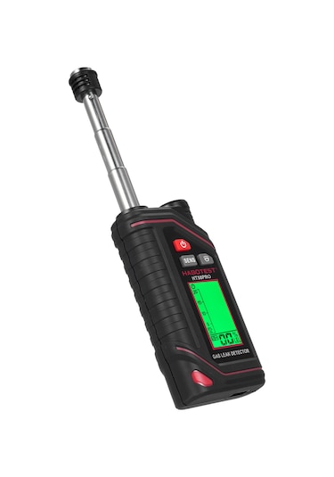 Habotest Ht58pro Şarj Edilebilir Doğal Gaz Dedektörü Siyah
