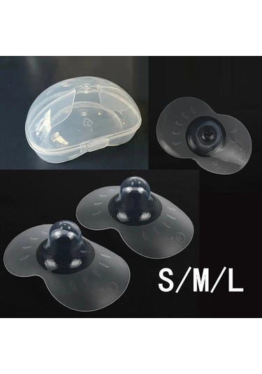 2 Adet Silikon Emzirme Meme Koruyucuları Besleme Anne Meme Çok Renkli