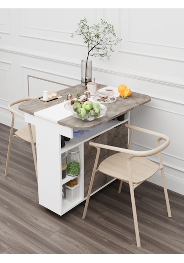 Kelebek Yemek Masası Mutfak Masası Katlanabilir