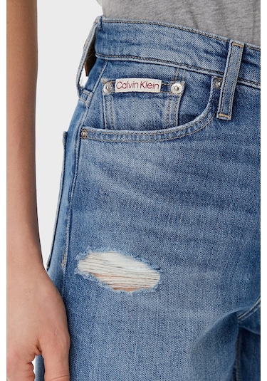 Calvin Klein Bayan Kot Pantolon J20j225140 1a4 Mavi Mavi Calvin Klein Bayan Kot Pantolon J20j225140 1a4 Mavi Mavi