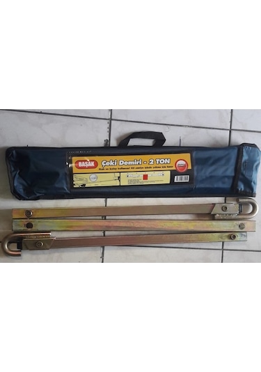 2 Araç. Otomobil Arası Çekme Demiri. Galvanizli Tow Bar 2 Ton