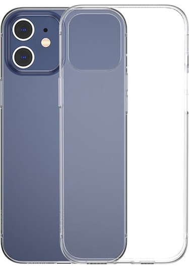 Baseus Simple Case Apple Uyumlu iPhone 12 Mini 5.4 Ince Silikon Seffaf Kilif 431180139