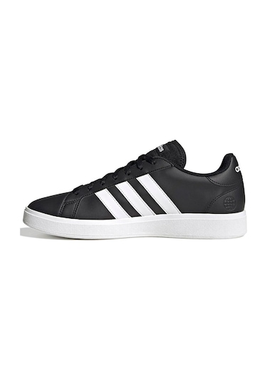 GW9251 Adidas Grand Court Base 2.0 Erkek Spor Ayakkabı CBLACK/FTW Siyah - Beyaz