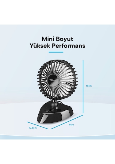 Everest Efn-504 Masa Üstü Usb  Fan