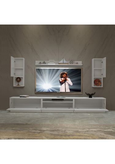 Decoraktiv Trendstyle 270das Mdf Tv Ünitesi Tv Sehpası Beyaz
