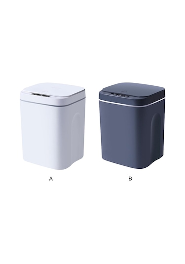 Antibakteriyel Atık Kutusu - Mutfak İçin Akıllı İndüksiyon Süt Beyazı