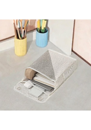 Suntek Duvara Asılan Düzenleyici Çanta Yurt Odası Mutfak Gri