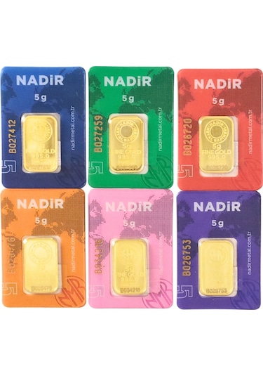Nadir Gold 24 Ayar Gram Altın 5 G
