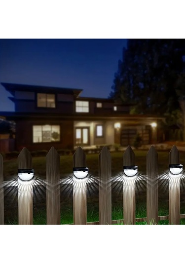 Greentech Güneş Enerjili Duvar ve Çit LED Aydınlatma / GT-SL23 Beyaz