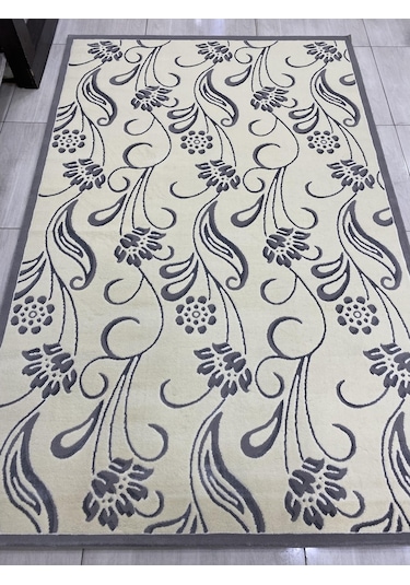 Saray Halı Vizyon 11348 Ws 150X230 Gri Krem 4 M2 Halı !