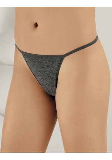 12 Li Paket Şahinler Bayan Penye Likralı String Külot B3044