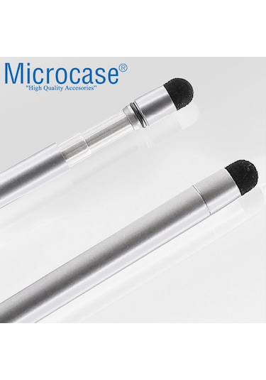 Teleskopik Stylus Akıllı Tahta Sunum Kalemi 37 cm AL3459 Gümüş