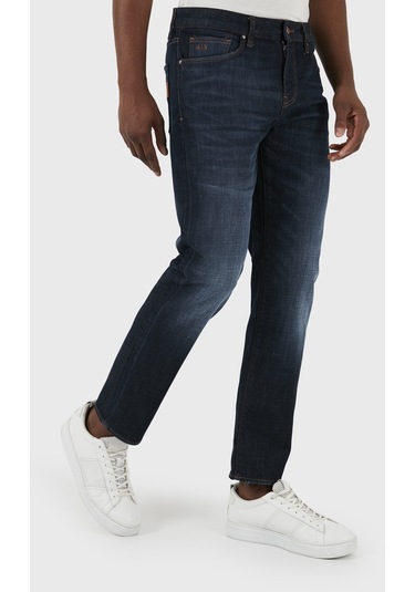 Armani Exchange Erkek Kot Pantolon 3dzj13 Z1yhz 1500 Mavi