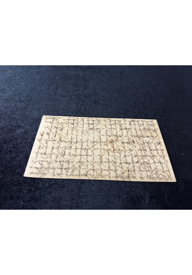 İtalya Antiye 1891 Yıllından Postadan Geçmiş Cartolina Postale Dieci Centesimi 10 Cent Kendinden Pullu