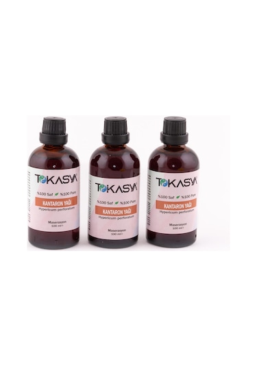 Tokasya Kantaron Yağı 3 x 100 ML