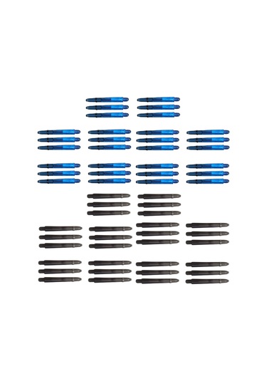 20 Set 60 Adet 48MM Polikarbon Dart Shaftı