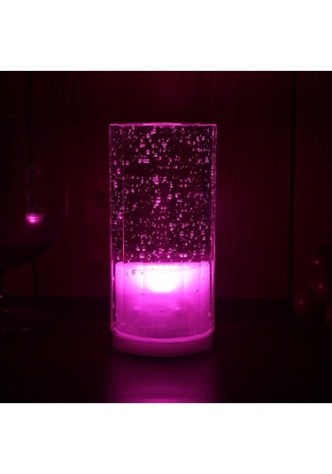 Led Kristal Dekoratif Işık For White For Yellow For Blue For Red For Purple For Colorful Gradient Kırmızı