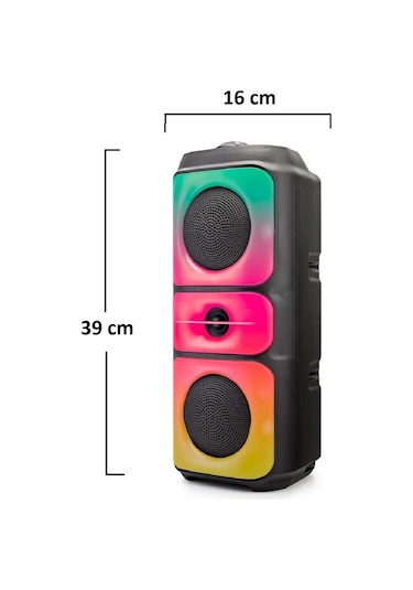 Kimiso QS3629 2000 W Rgb Bluetooth Hoparlör