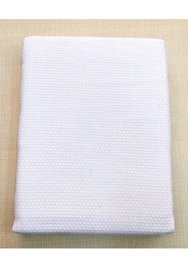 Lapenya Lüks Çift Kişilik Bal Peteği Pamuk Pike (200X240)-Beyaz