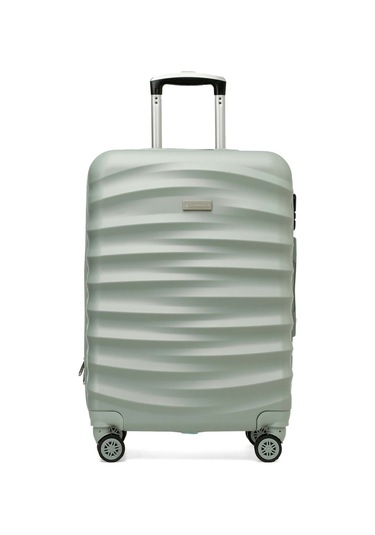 Lumberjack Newyork-b Abs 5pr Büyük Boy Valiz Açık Yeşil