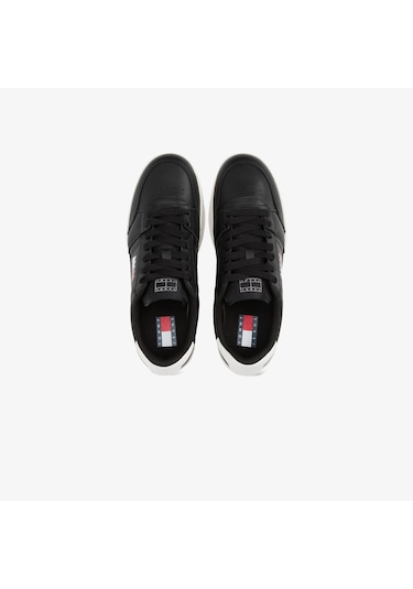 Tommy Hilfiger The Greenwich New Ess Erkek Siyah Spor Ayakkabı 026 Em0em01574 Siyah