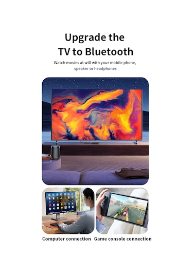 Kablosuz Bluetooth Ses Adaptörü Alıcı & Verici, Hd Ses, Gürültü Önleme M30