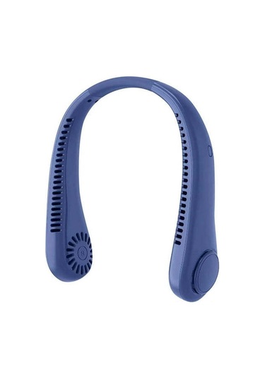 Ximistore9 Usb Şarjlı Boyun Bağlı Fan - Bladesiz Turbin Teknolojisi, 3 Rüzgar Hızı, 1200mah Pil - Sessiz Ve Taşınabilir, Bahçe, Kamp, Ofis İçin