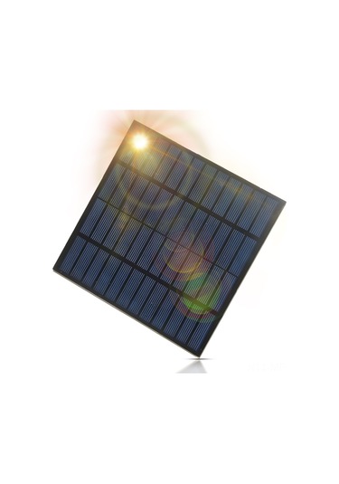 Mufunye 12v 3w Siyah Güneş Paneli - Ipx6 Su Geçirmez, %18.6 Dönüşüm Oranı, 145x145mm Polikristal Lamine Dıy Güneş Enerji Üretim Modülü