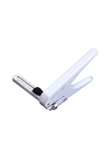 Aubyhe 6mm Delik Çapı, 15-80mm Ayarlanabilir Mesafe Ve 20 Sayfa Delikleme Kapasitesi İle Manuel Tek Delikli Perforatör Beyaz Beyaz