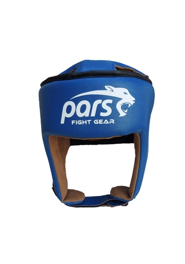 Parsspor Pars Boks Kickboks Kaskı Açık Müsabaka Kaskı Mavi