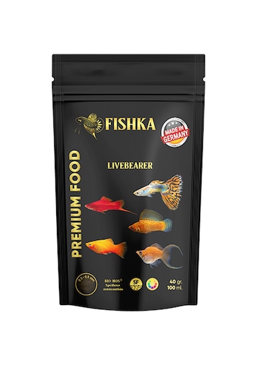 Fishka Livebearer 100 ml Tetra Süs Balıkları Yemi