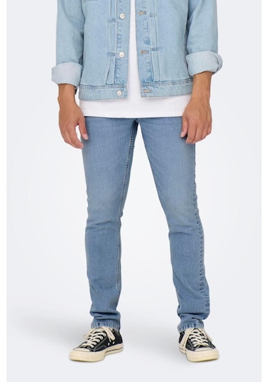 Onsloom Slım 7899 Ey Box Jeans Açık Mavi Açık Mavi