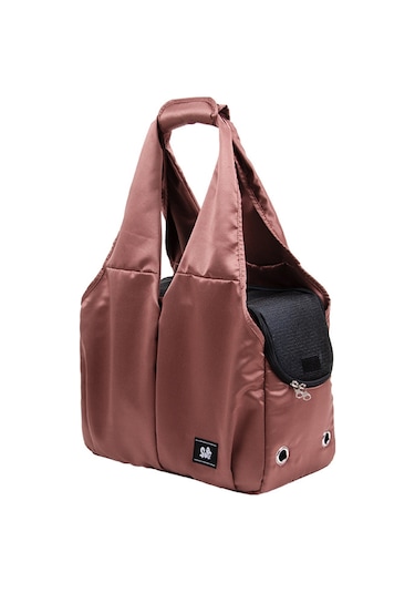 Vkemall Kahverengi Evcil Hayvan Taşıyıcı, Portatif Tek Omuzlu, Havalandırmalı, Kış Isıtıcı, Kedi Köpekler İçin