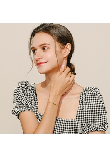 Tancise 925 Ayar Gümüş Bilezik Takı Geometrik Boncuk Zincir Bağlantı Bilezikler Kız Arkadaşı Kadınlar İçin Moda Güzel Düğün Hediyesi Altın