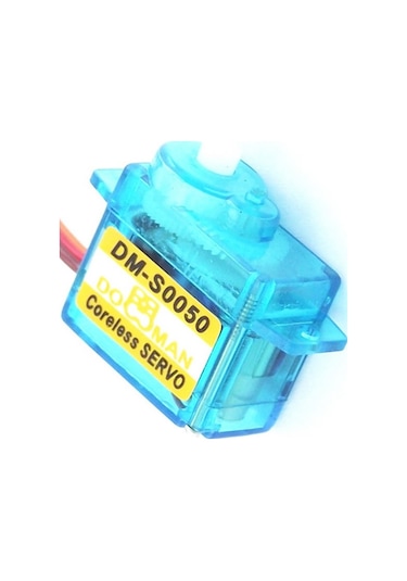 Dm-S0050 Servo Motor Rc Doman Mikro Plastik Dişli 1Kg.Cm Tork