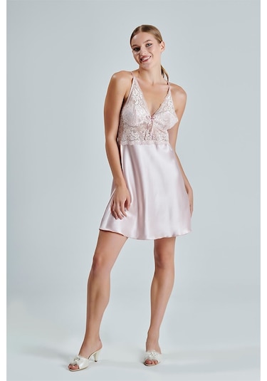 Alissa 8620 Kadın Saten 6'lı Set-pudra Pudra