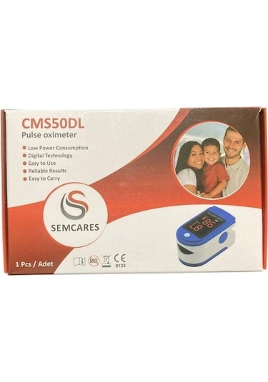 Semcares CMS50DL Yetişkin Pulsoksimetre Cihazı