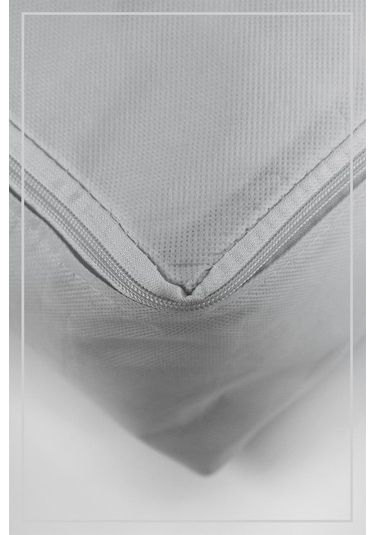 Vedsey Home Organizer Baza Altı Düzenleyici Pencereli Büyük Boy Hurç 70 x 50 x 25 CM Gri