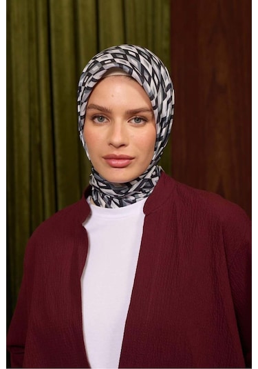 İpekhan Marrakech Koleksiyon Soft Eşarp 1213 - 11 Siyah Siyah